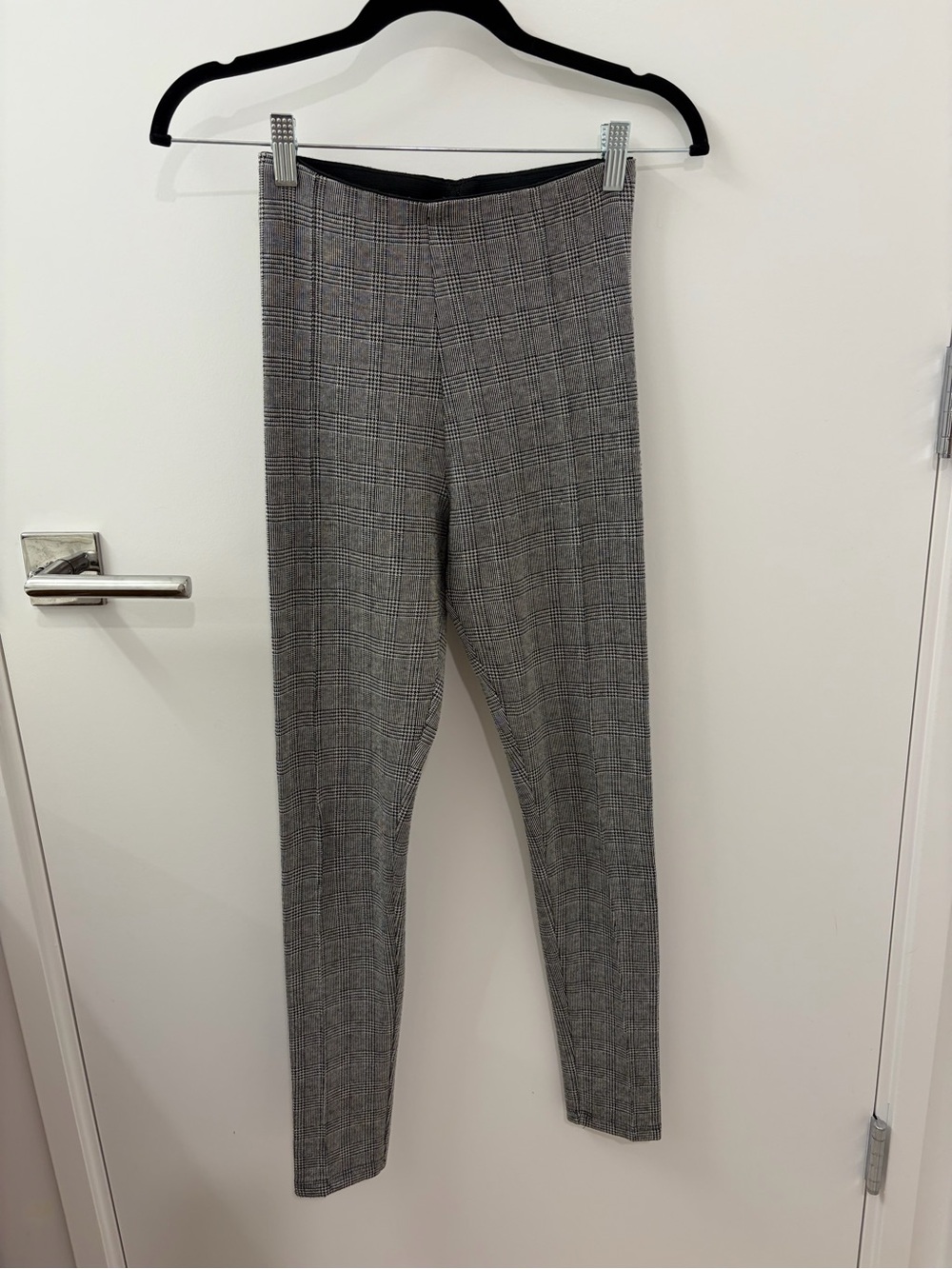 Zara Plaid Knit Leggings